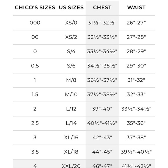 Chico's Sage Knit Top, Chico’s size 3 = 16. - Picture 9 of 9